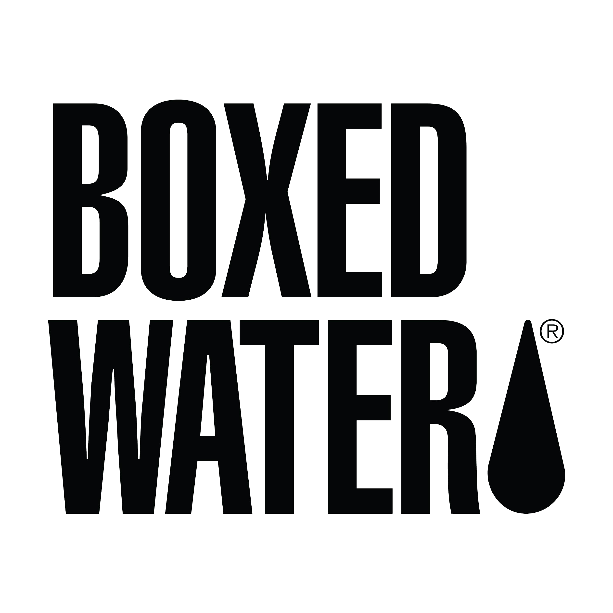 Boxed water. Boxed Water is better. Water Box. Boxed. Water Box PNG logo.