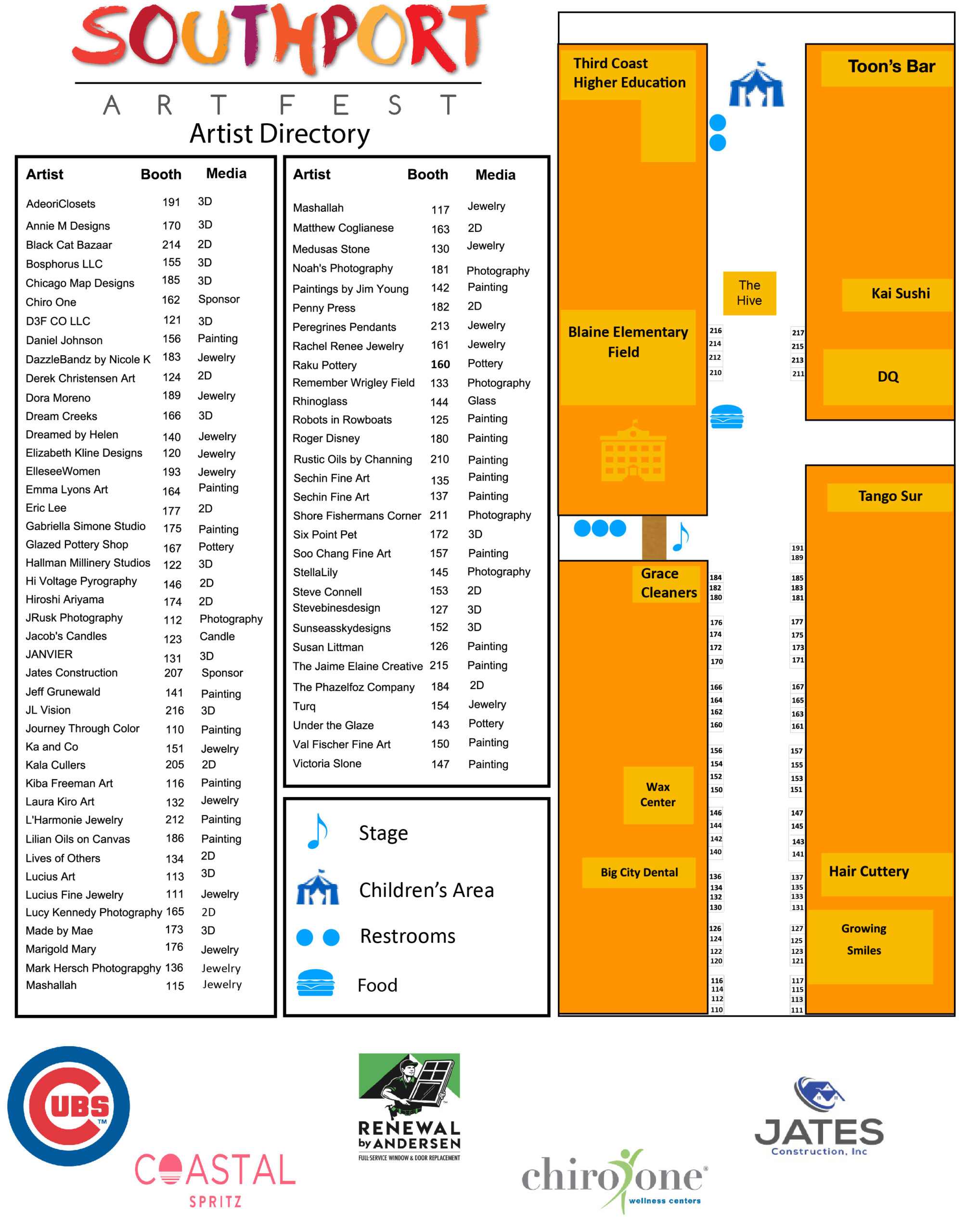 Southport Art Fest Artist Directory StarEvents